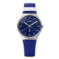 montre selecone swatch bleu