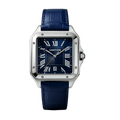 Cartier Leather Dial Blue