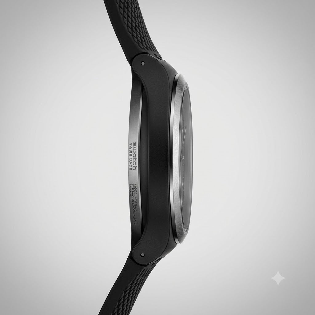 swatch  homme  selecone noire