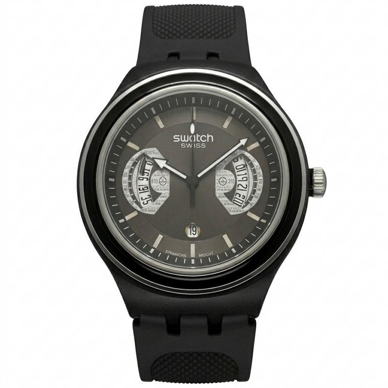 swatch  homme  selecone noire